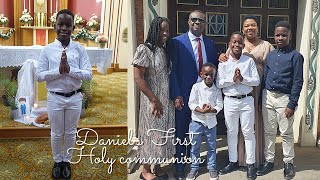 Daniel's First Holy Communion