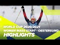 Oestersund World Cup 10: Women Mass Start Highlights