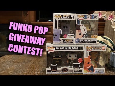 FUNKO POP GIVEAWAY CONTEST