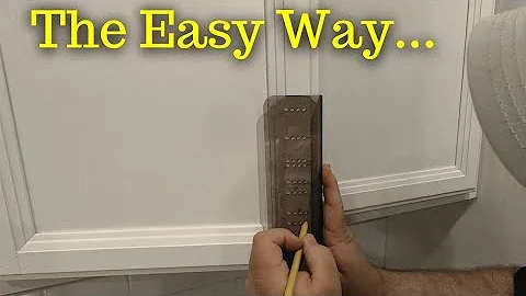 How to Install Cabinet Hardware (The easy way)