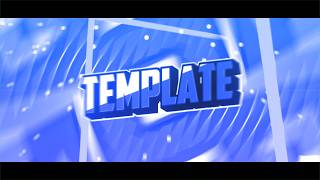 Insane 2D Blue Intro Template | CM2