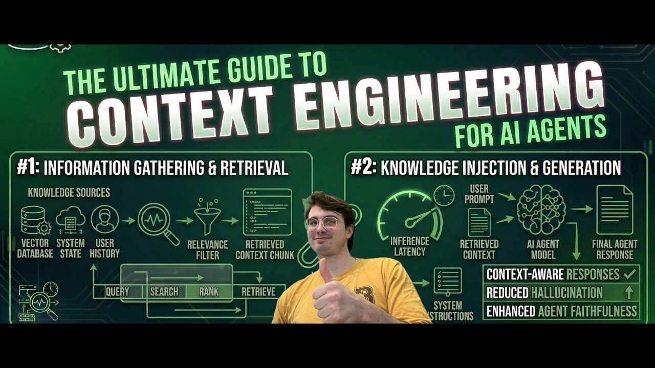 The Ultimate Guide to Context Engineering for AI Agents - YouTube