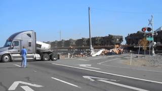 Train Hits Big Rig PKG