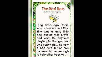 The Best Bee English Short Story 