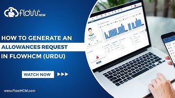 FlowHCM Mein Allowance Request Kesy Tayar Ki Jati Hai | HRMS FlowHCM (Urdu Tutorial)
