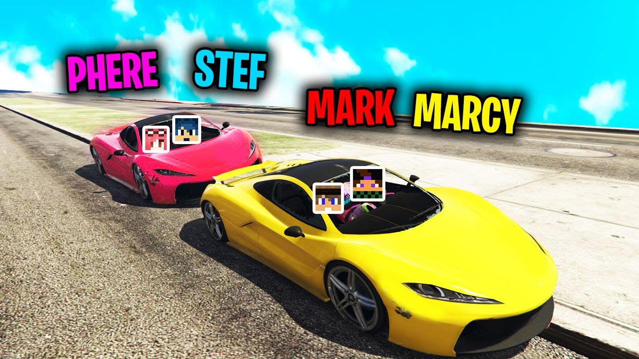 PHERE SI VENDICA DEI SUOI AMICI! - GTA 5 GARE w/ Stef Phere Mark - YouTube