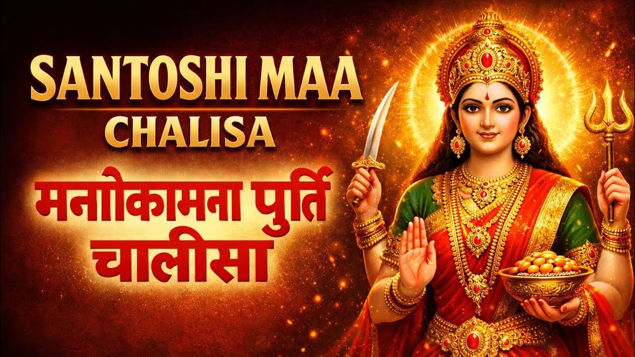 Santoshi Maa Chalisa | Santoshi Mata Chalisa | Maa Santoshi | मनोकामना सिद्धि के लिए विशेष पाठ 