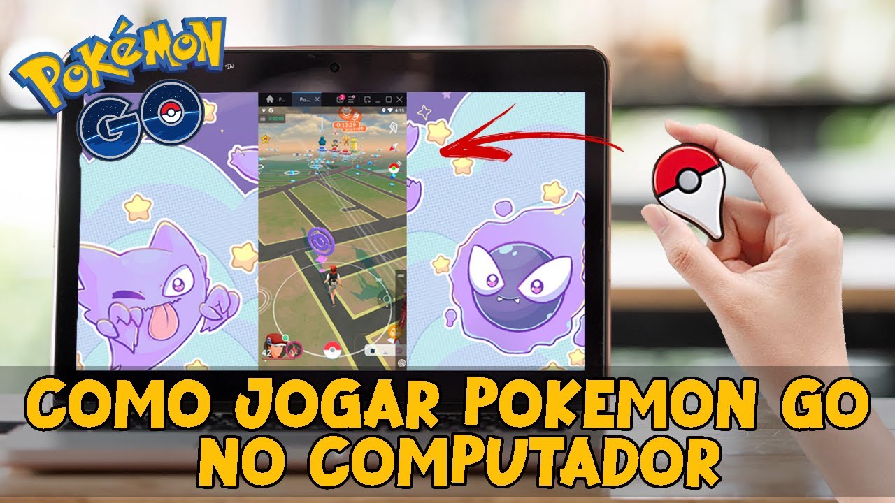COMO JOGAR POKEMON GO NO PC COM GO PLUS ATIVA - YouTube