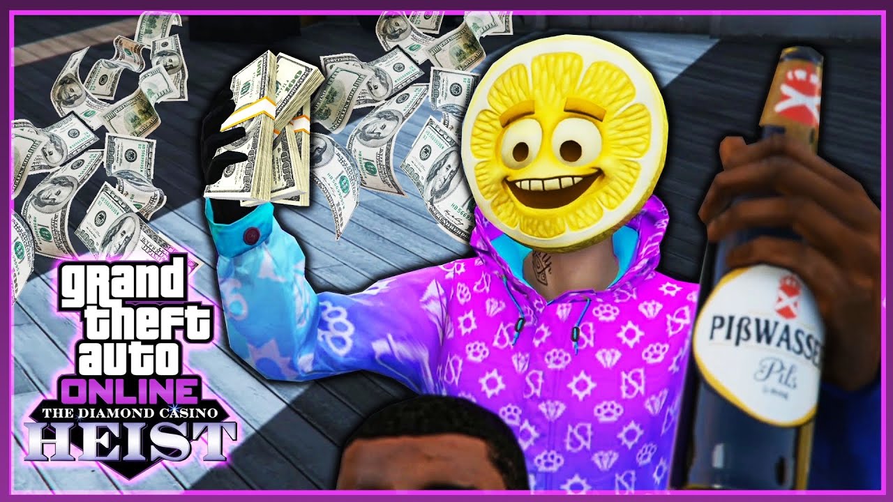 EL SERVIDOR CONTRA NOSOTROS! GTA V (DLC ATRACOS A CASINO)