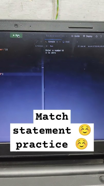 Match statement practice #python #ytshorts #coding - YouTube