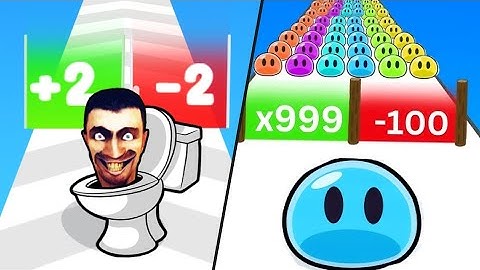 Merge Master Monster Run 3D | Slime Run Race / All Level Gameplay: Android,iOS