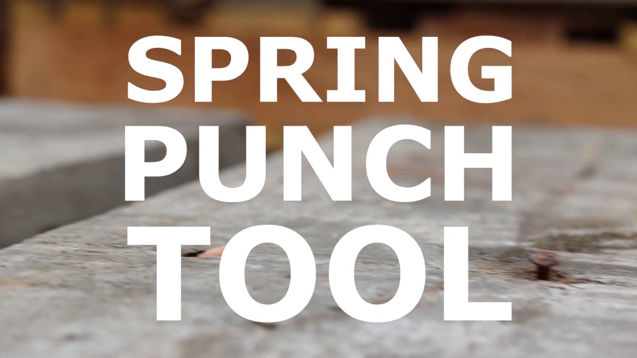 Spring Punch Tool | Tradextra Ltd