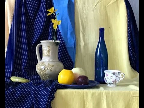 Тональный рисунок натюрморта