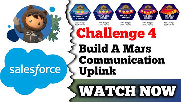 Build a Mars Communication Uplink | Salesforce Trailhead | Get Ready for Life on Mars