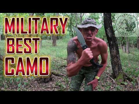 AUSTRIAN ARMY CAMO / MILITARY CAMOUFLAGE COMPARISON / CONDOR YOSHIMI MACHETE / TARNANZUG BUNDESHEER