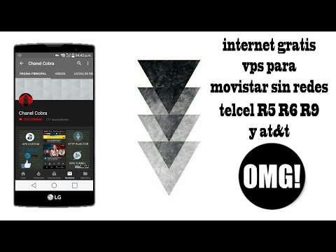 Internet gratis vps para Movistar y telcel R5 R6 R9 y para at&t con redes compatible con juegos