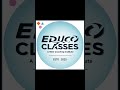 EDUCO CLASSES A Best Coaching Institute #educo__classes25