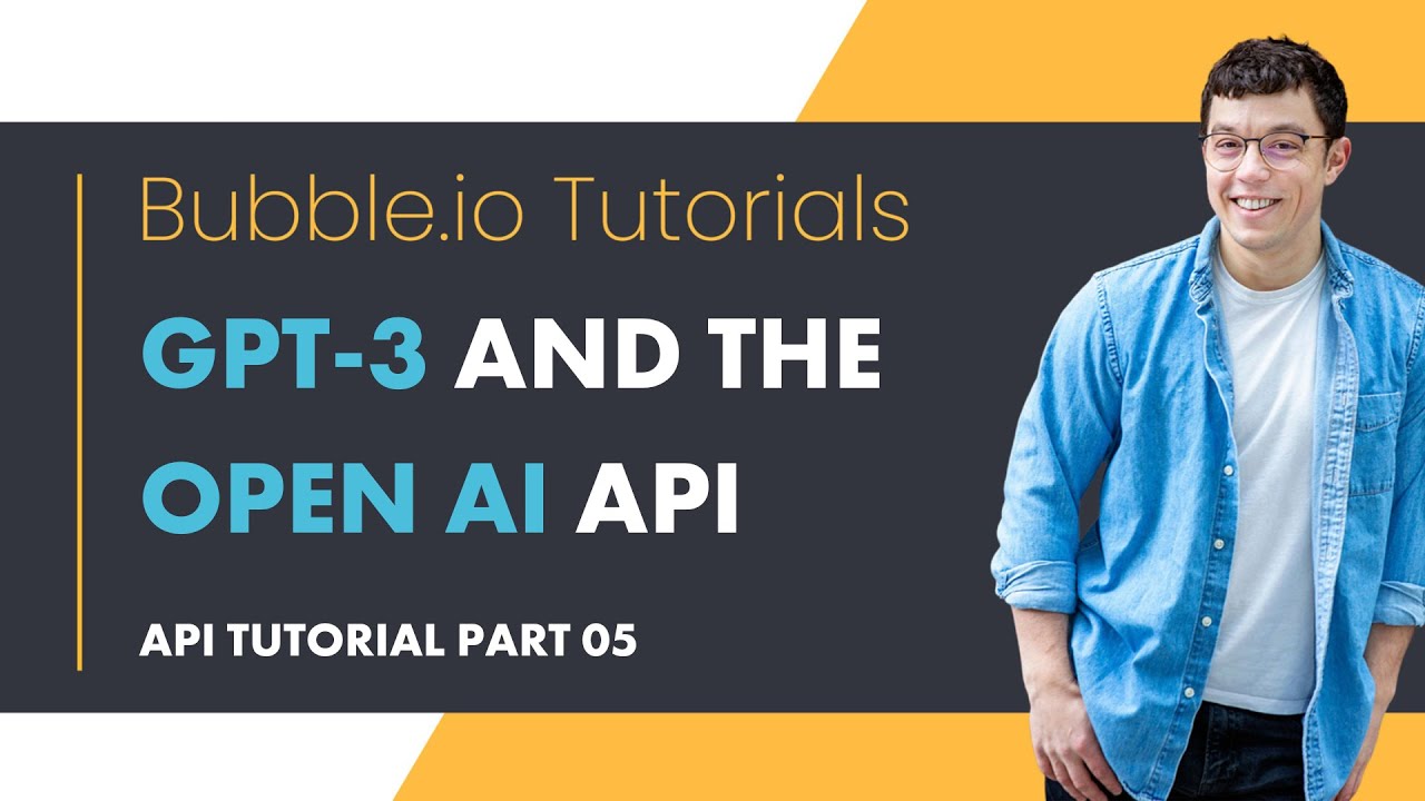 GPT-3 and the OPEN AI API | Bubble.io API Tutorial Part 05