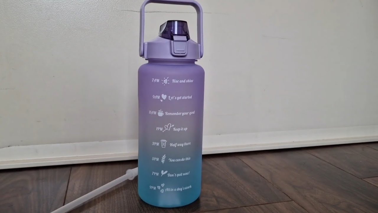 99p TIKTOK WATER BOTTLE 😐😷 2022 YouTube