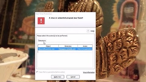 Solution Minecraft Launcher Detected as Torjan Virus by Anti Virus