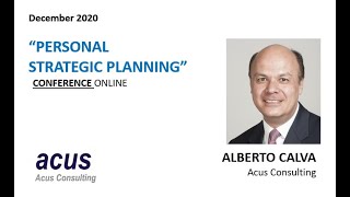 Personal Strategic Planning