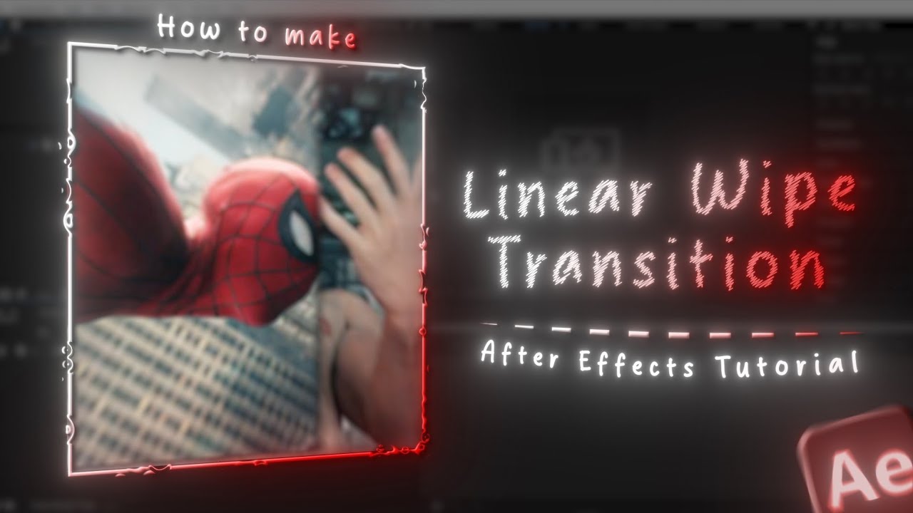 Linear Wipe Transition Tutorial | After Effects - YouTube