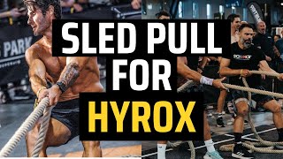 How To Sled Pull for HYROX  A Biomechanical Breakdown