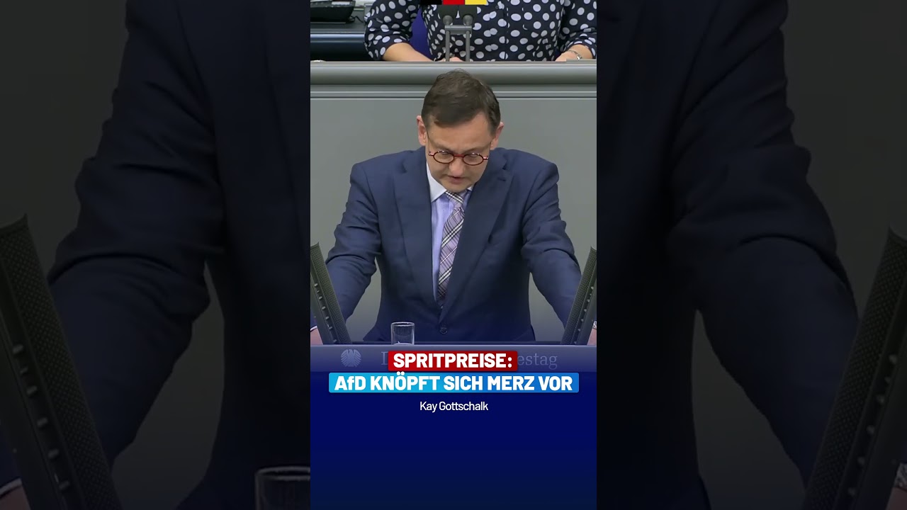 Kay Gottschalk rechnet mit Kanzler Merz ab! - AfD-Fraktion im Bundestag