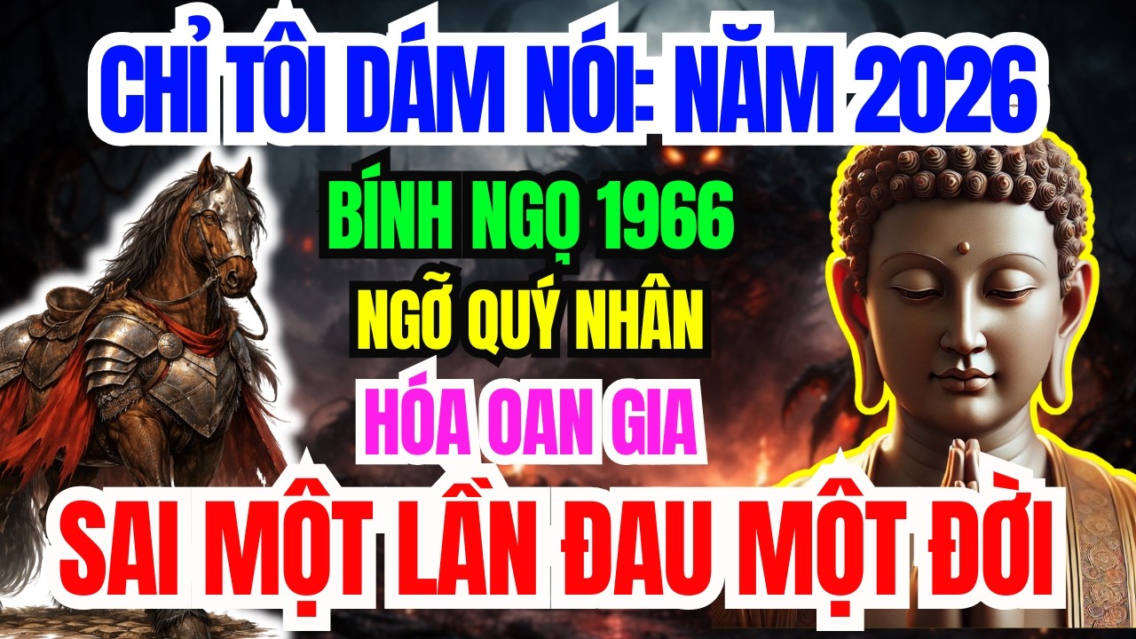 Chấn Động Năm 2026: Bính Ngọ 1966 Ngỡ Quý Nhân Hóa Oan Nghiệp Sai Một Bước Trả Giá Cả Đời