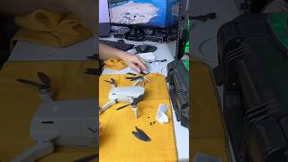 TROCANDO HÉLICES DO DJI MAVIC MINI #dji #djibrasil #djimini3 #automobile #drone #aviation