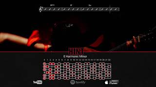 Vignette de la vidéo "Sad Flamenco Guitar Backing Track Em 180BPM"