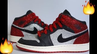 jordans sparkle shoes