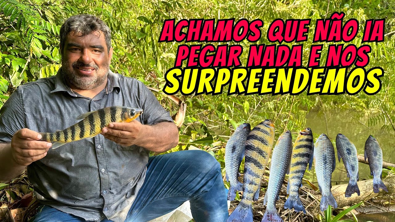 ACHAMOS QUE NÃO IA DAR EM NADA… MAS PEGAMOS MUITO PIAU E ROLOU CALDEIRADA NA BEIRA DO RIO!