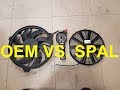 Ventilador OEM vs nuevo SPAL