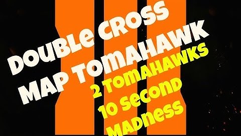 Crazy Double Cross Map Tomahawk (Call Of Duty: Black Ops 3)
