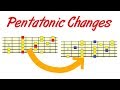 Changing Pentatonic Scale in Minor Keys - What Happens?