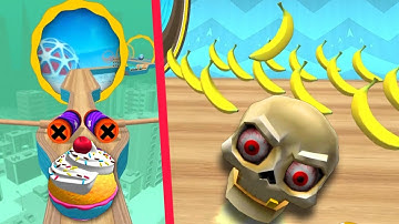 ♣️♥️🃏Card Shuffle🃏♦️♠️ Portal Run ❌ Banana Frenzy ❌ Super Bonus Level GOING BALLS New Update