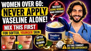 Women Over 60: Never Apply Vaseline Alone — Mix This First for Softer Skin