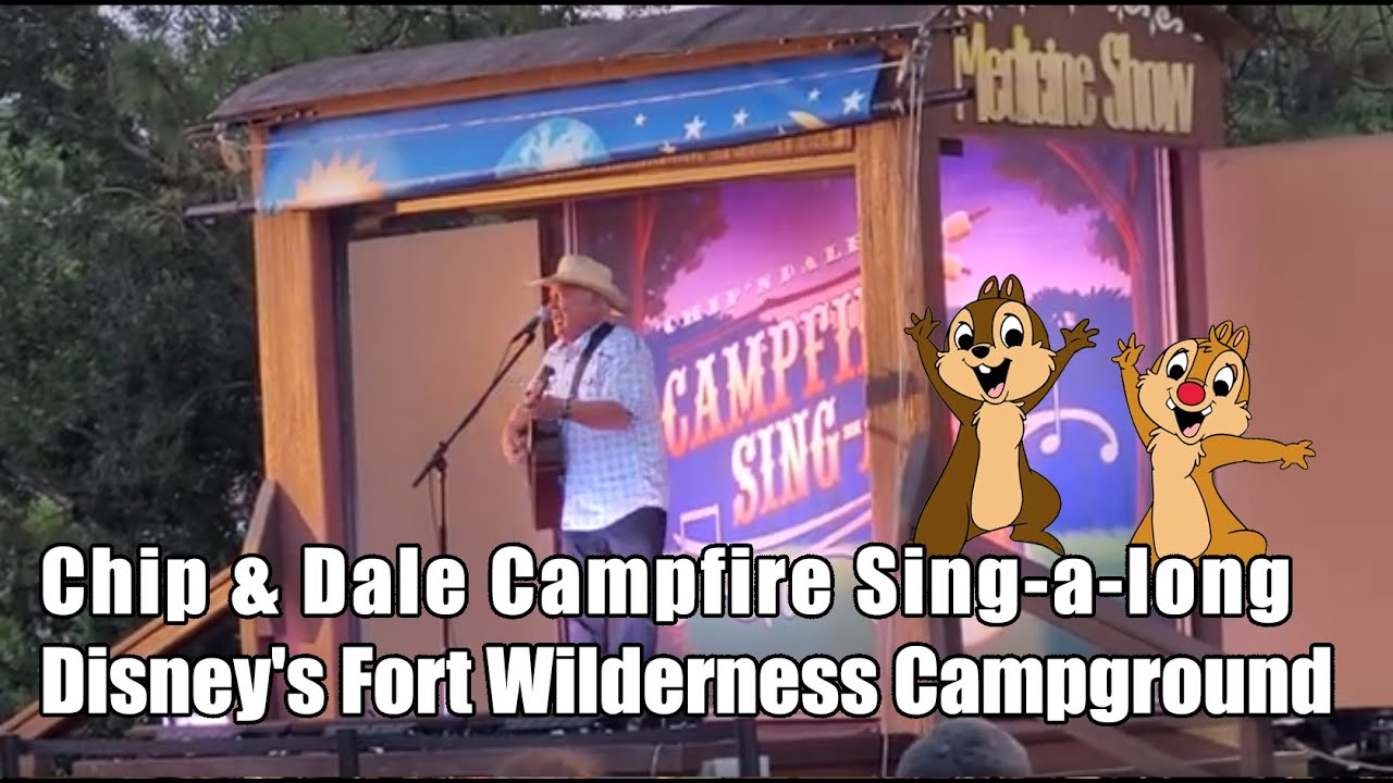 Chip 'N Dale's Campfire Sing-A-Long: o acampamento com Tico e Teco na  Disney Orlando, pela Alessandra e família - Felipe, o pequeno viajante