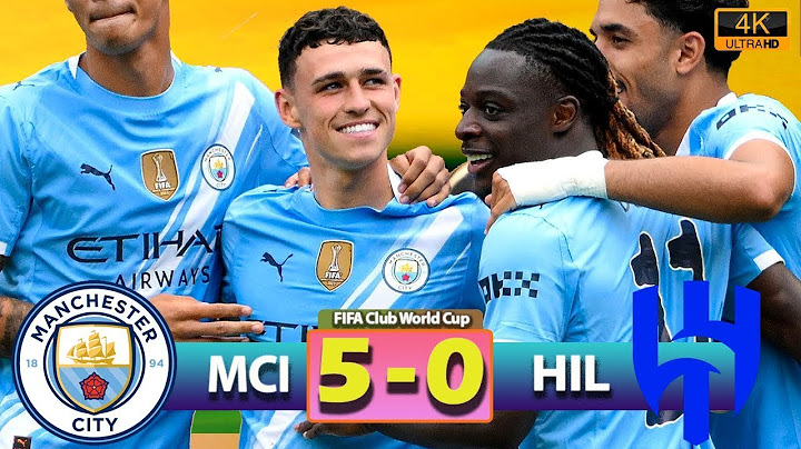 ملخص مباراة مانشستر سيتي والهلال اليوم 5-0 | الهلال ضد مانشستر سيتي والهلال | ملخص مباريات اليوم