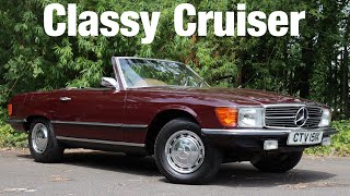 The Mercedes R107 SL Is A Classy Cruiser That Defined The 80s! (1972 350SL Road Test)
