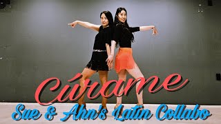 Cúrame Linedance by Sue (Demo)[Choreo Sukyung Son]/론데샤세와 큐반 브레이크, 타임스텝 등 차차베이직 연습에 좋은 초중급댄스 ~