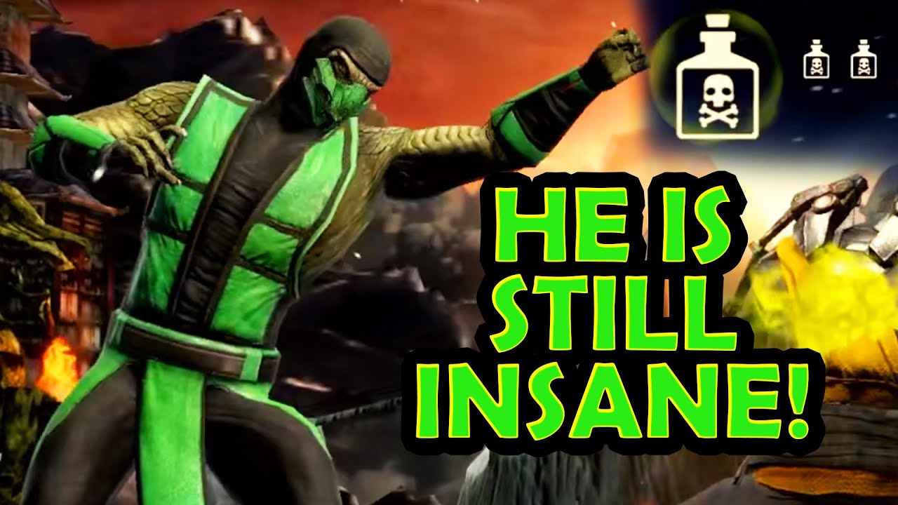 MK Mobile. Klassic Reptile HUGE NERF! Is He Useless Now? POISON KING is