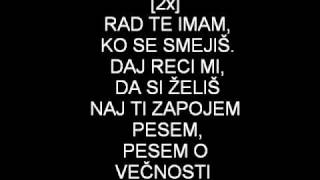 Video thumbnail of "NUDE - Pepelka (Rad te imam) Lyrics"