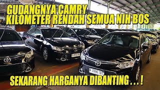 DIOBRAL HARGA DIBANTING, CAMRY G 2018 KILOMETER RENDAH SEMUA STOKNYA MASIH BANYAK