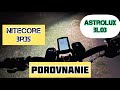 POROVNANIE EXTERNÝCH SVETIEL 25 EUR VS. 130 EUR | NITECORE BR35 VS. ASTROLUX BL03