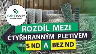 Rozdíl Mezi Čtyřhranným Pletivem S Napínacím Drátem A Bez Napínacího Drátu L Ploty Dobrý