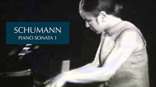 Schumann, Piano Sonata No.1 in sharp Minor, Op.11 / Catherine Collard