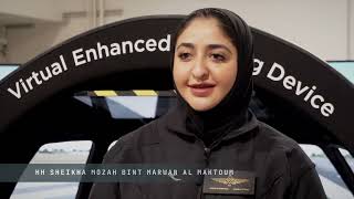 HH Sheikha Mozah Bint Marwan Al Maktoum first woman to pilot AW609 tiltrotor