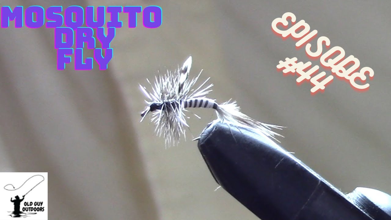MOSQUITO DRY FLYepisode 44 of Monday fly tying series fly tying for